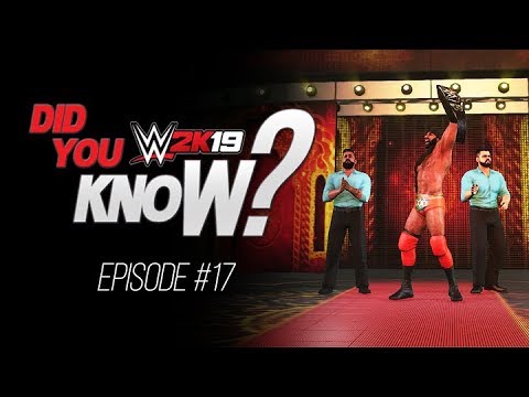 WWE 2K19 Did You Know? Hidden Trons, New Entrances & More From Patch 1.02! (Episode 17)