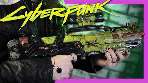 CYBERPUNK 2077 PROP Mod from a Cheap Toy...