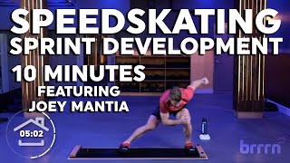 10 Minute Speedskating Sprint Development with Joey Mantia