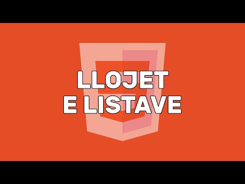 Video: Çfarë është lista e përkufizimeve në HTML?