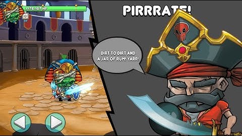Tiny Gladiators #37 Defeat Pirate BOSS