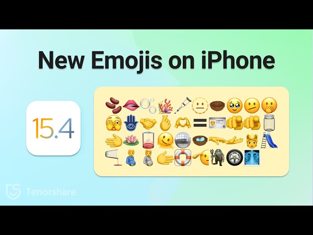 Apple's iOS 15.4 update introduces 37 new emojis