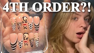 She Ordered From Me AGAIN?! | How I Make And Pack Press-On Nail Orders