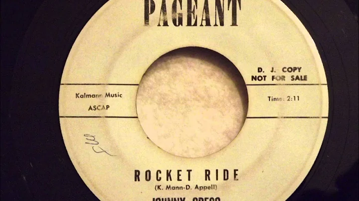 Johnny Greco - Rocket Ride - Intense Philly Doo Wop