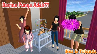 || Kerumah Davina!! || Nes & Friends || Drama Sakura School Simulator ||