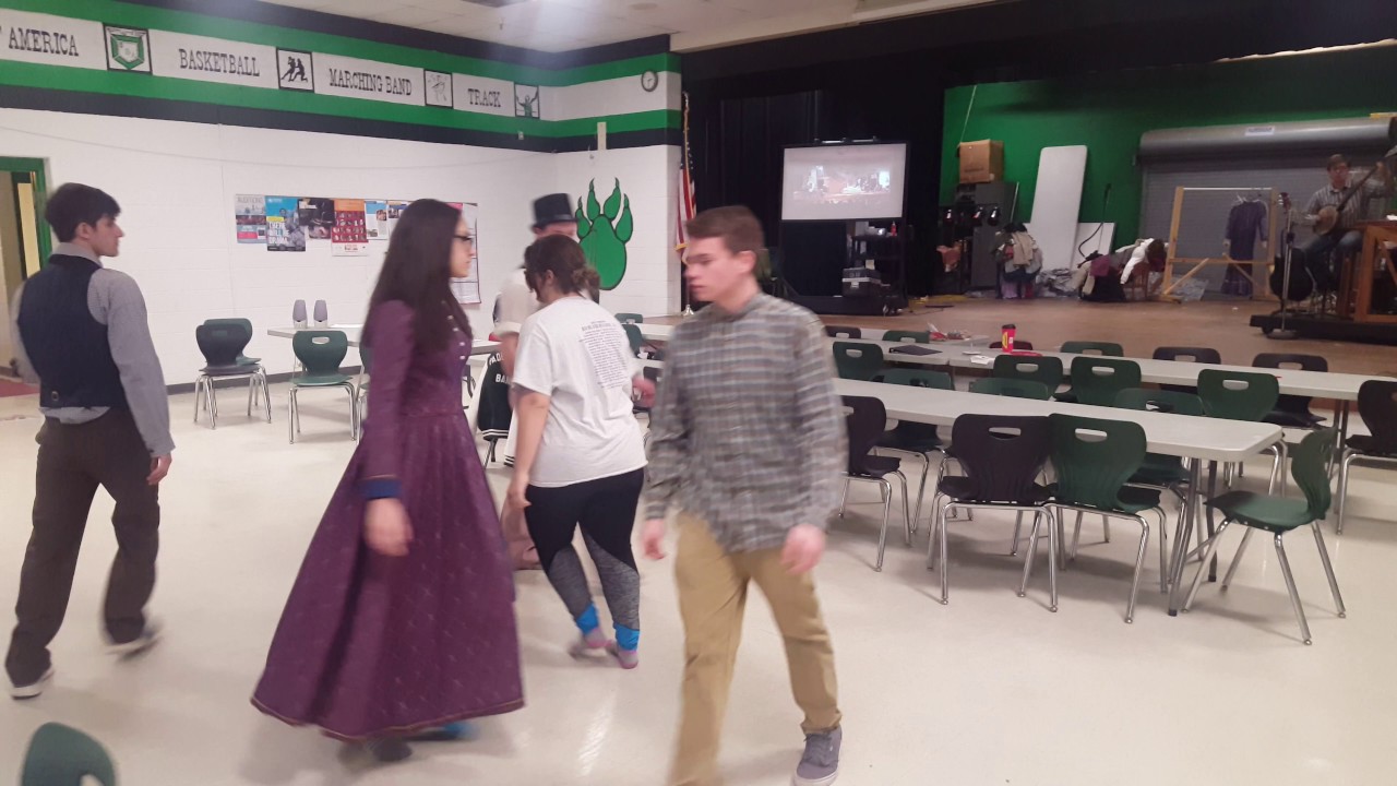 Paden City High School Thespian Troupe rehearsal YouTube