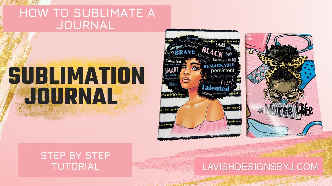 How to Sublimate a Notebook, EASY Sublimation for Beginners Tutorial