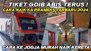 [KUTOARJO - JOGJA] Take the Prameks Train for Only 8,000 Rupiah! - Latest Prameks Train Trip 2024 #2