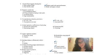 Third  Internal Question Paper solved | Data Science | MTech IT Guide