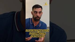 JOSUÉ GONZÁLEZ: LOS AFECTADOS DEL VOLCÁN DE LA PALMA EN CONTENEDORES Y LOS ILEGALES EN HOTELES