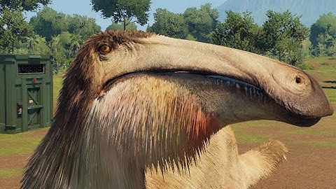 Day 357 of adding a Deinocheirus to this park until they