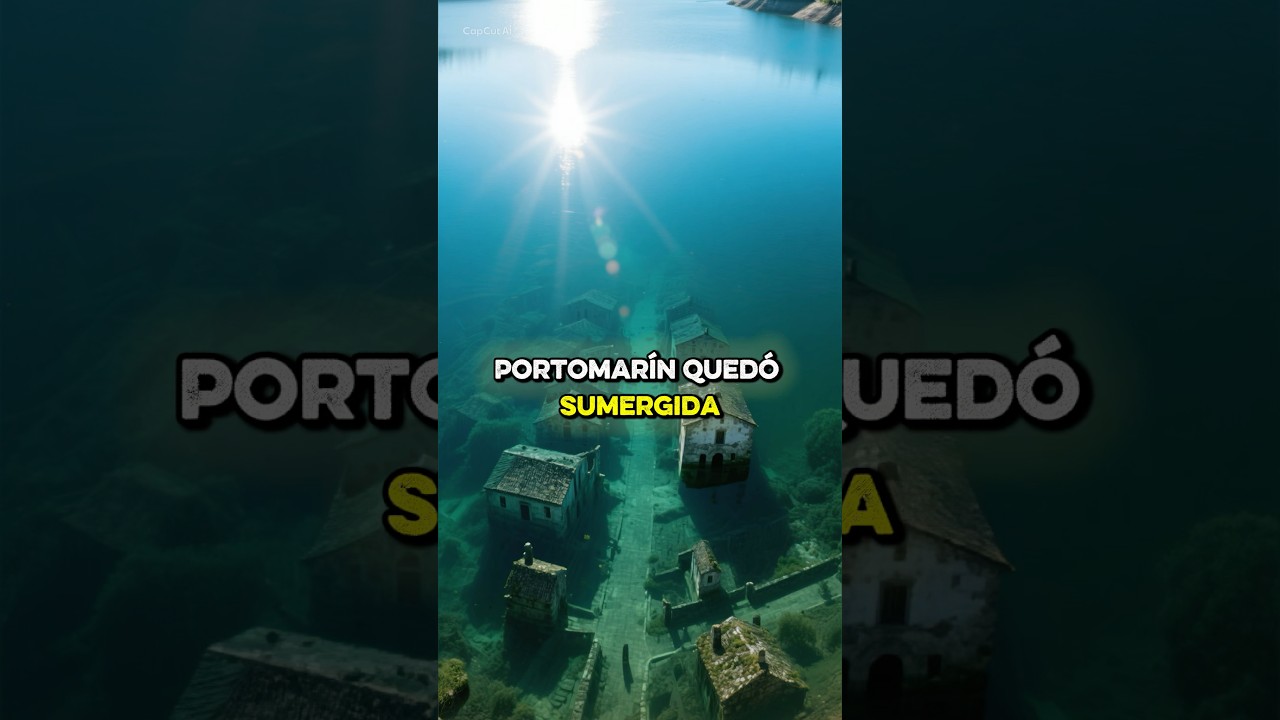 Portomarín no siempre estuvo donde lo ves hoy. #Portomarín #Galicia #viral #España #fyp