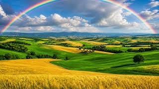 In Fields of Gold and Green