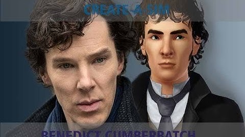The Sims 3 - Create A Sim #1 - Benedict Cumberbatch