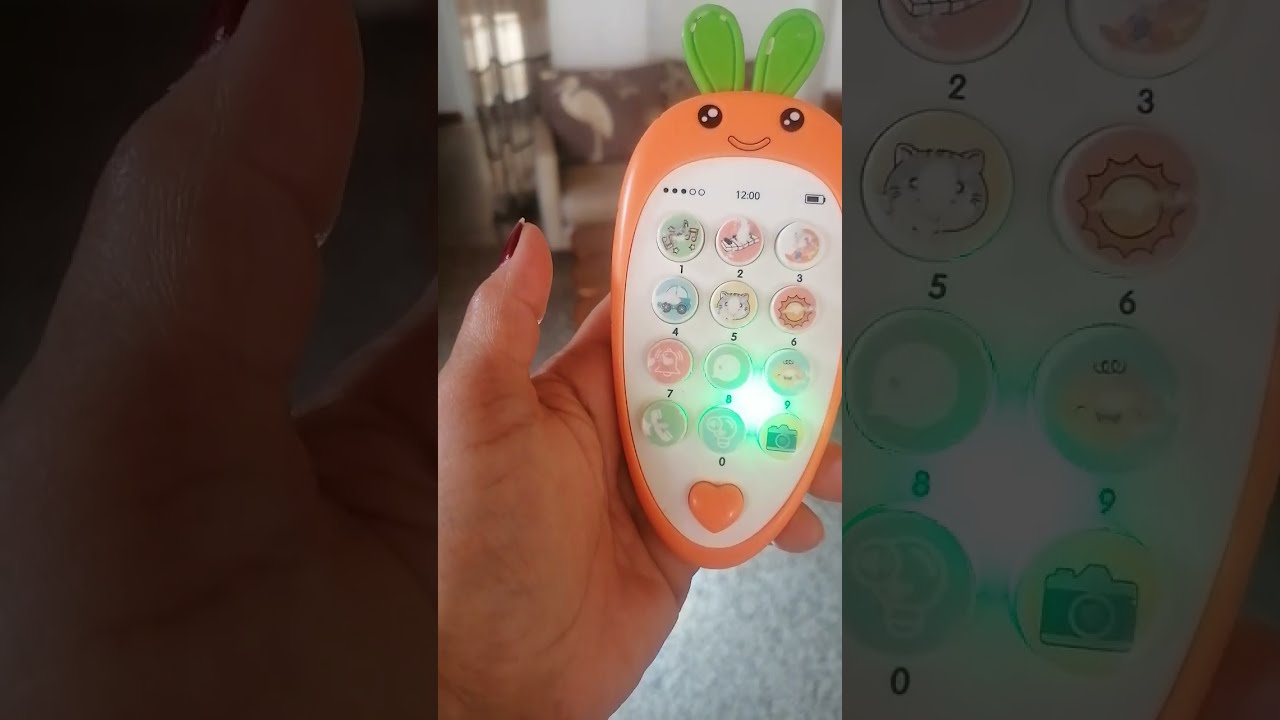 CUTE LEARNING PHONE TOY Digitallearning Satisfying Soundeffects Phonetoy Amazing Video Toys