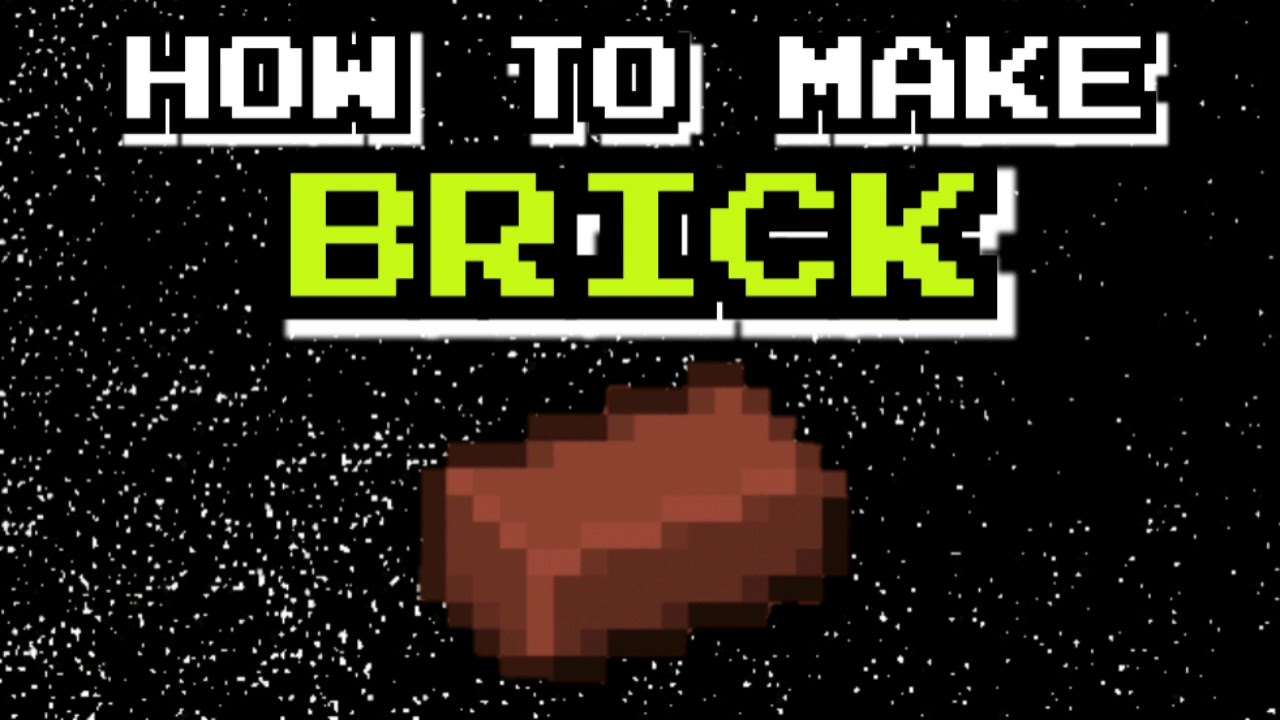 Minecraft Tutorial: How to Make Brick? - YouTube