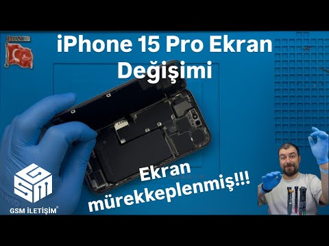 iPhone 15 Pro Orijinal Ekran Değişimi 🇹🇷