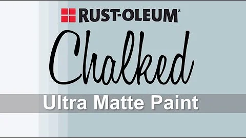 How to Apply Rust-Oleum Chalked Paint