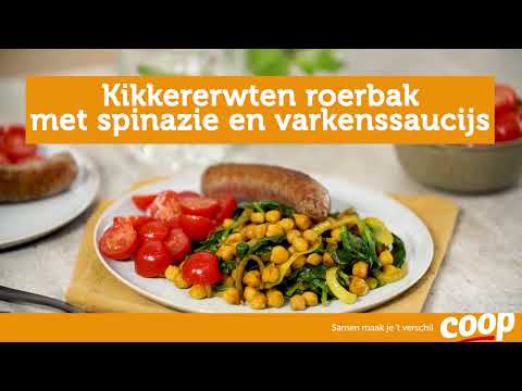 Video: Kikkererwt Soteer Resep Met Spinasie