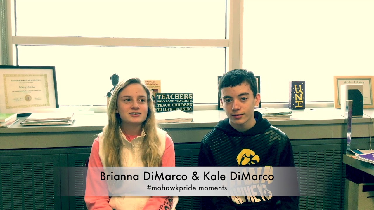 mohawkpride moments Brianna DiMarco & Kale DiMarco YouTube
