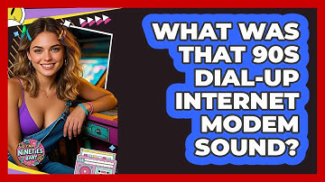 What Was That 90s Dial-up Internet Modem Sound? - I