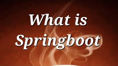 Java Springboot | Easy and Simply Explained 🔥@javasip-official