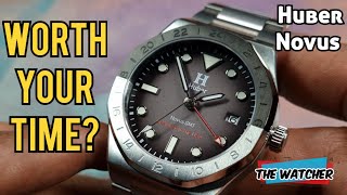 Huber GMT from USA microbrand | Full Review | The Watcher