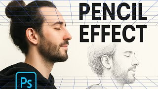 “Create Realistic Pencil Sketch Effect in Photoshop | Easy Photo to Sketch Tutorial screenshot 5