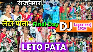 LETO  PATA DJ LAGNE ENEJ 2026 //RAJNGAR  //@JageswarSantalVlog 