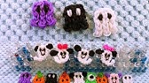 レインボールーム ハロウィン おばけミッキー ミニー Ghost Mickey Minnie Rainbow Loom Youtube