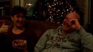 My dad laughing