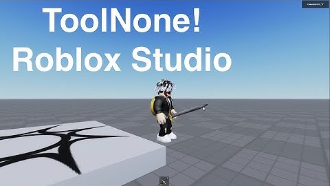 How Change Tool Holding Position (Roblox Studio)