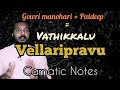 Vathikkalu vellaripravu  sufiyum sujatayum  carnatic notes  tutorial  raga mentor