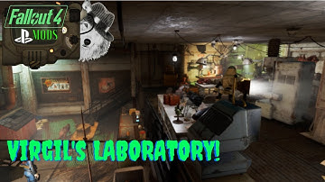 Fallout 4 PS4 Mods: Virgils LABORATORY! Lab overhaul By: Final Render