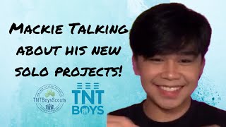 Mackie Empuerto explaining the article about him going Solo on his Kumu #TNTBoys #MackieEmpuerto