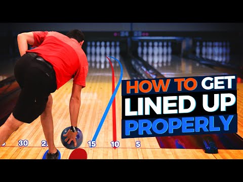 Pro Bowling Targeting Tip. Get Lined Up Properly for Higher Scores.