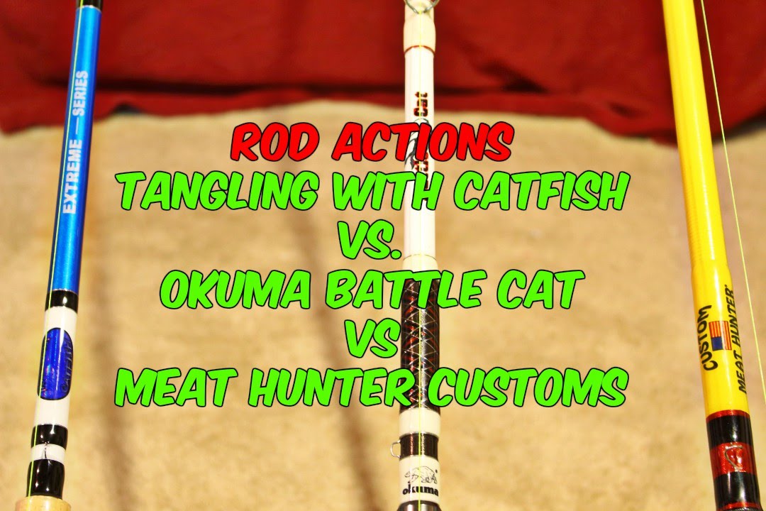 Tangling With Catfish Vs. Battle Cat Vs. Meat Hunter Action Test