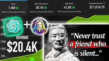 I Tried YouTube Faceless Cashcow Channel Only using AI