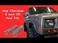 Installing A 3 inch lift On A XJ PT. 1 | Budget Lift For A Jeep Cherokee XJ