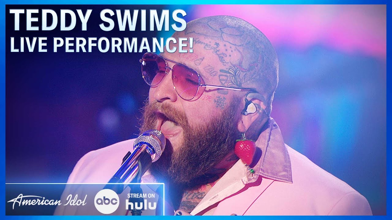 Teddy Swims Performs Global Hit "Lose Control" on American Idol 2024!