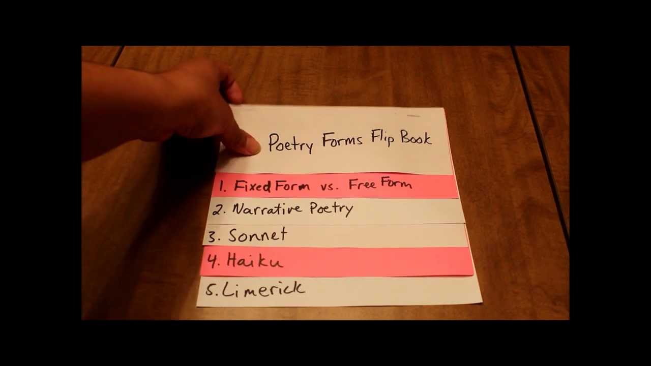 Counting Poems Flip Chart