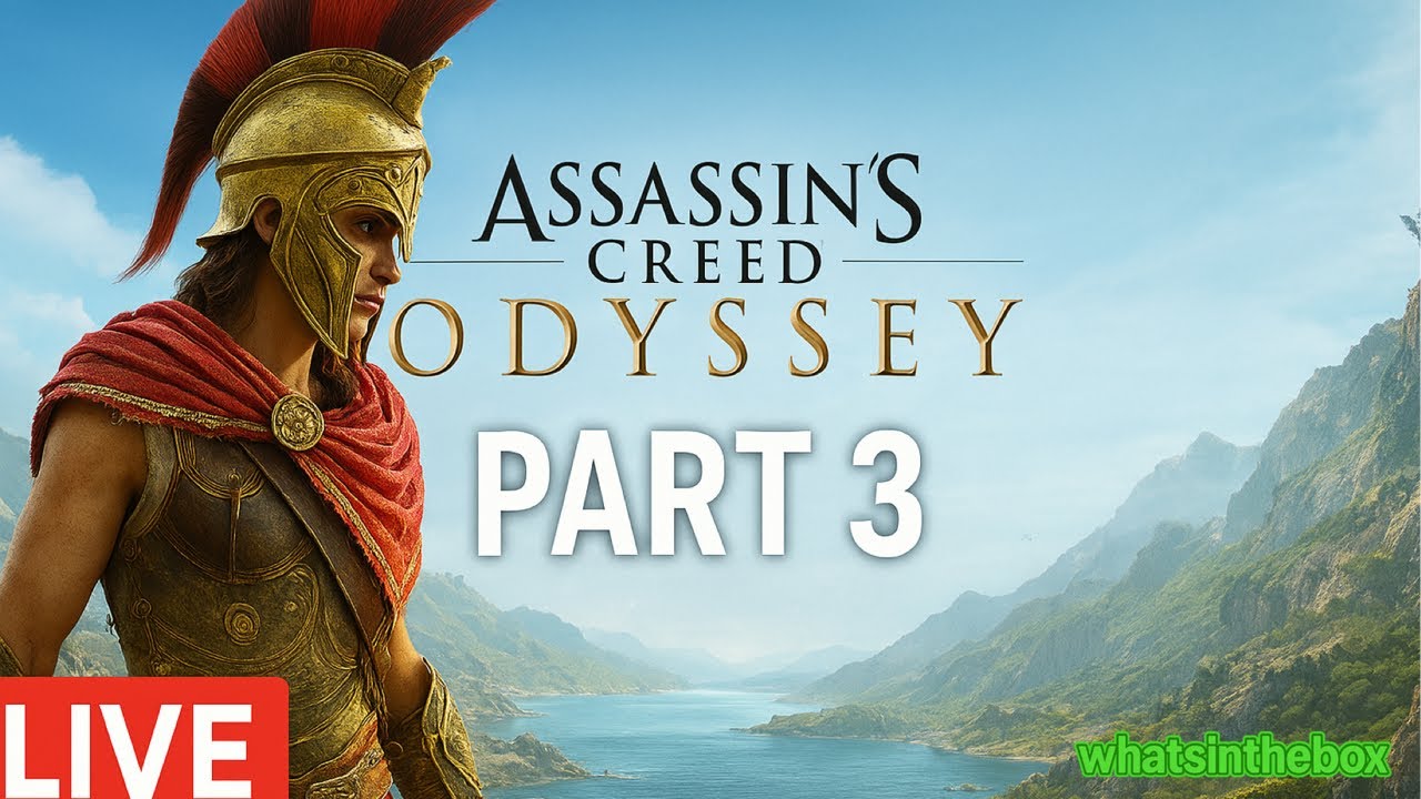 Assassin's Creed Odyssey LIVE - Exploring Greece With Kassandra (Part 3 ...