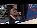 Damian Lillard Had To Check What Time It Was After Step-Back Dagger