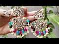 Diy earrings  jewellery making at home handmadeearrings jewelsandyou youtube viral