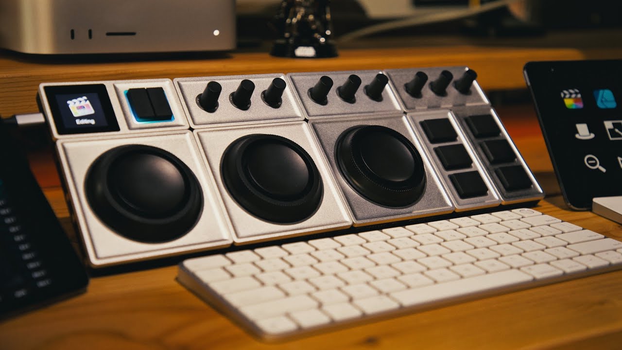 Video Editing Desk Setup Upgrade with the Monogram Video Console 