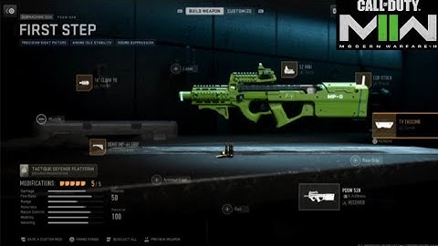 PDSW 528 Class Setup | Call of Duty Modern Warfare 2 Gameplay