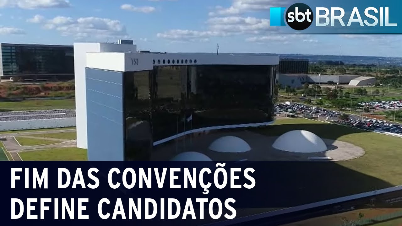 Brasil tem 12 candidatos a presidência da república | SBT Brasil (06/08/22)