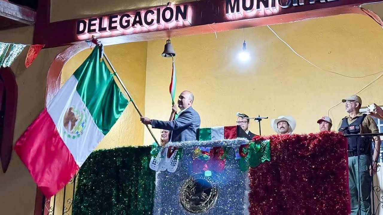 Grito de independencia 15/09/ 2025❤️🇲🇽❤️ El Volantín Jalisco ❤️🏞️🇲🇽 créditos Alma López Zambrano ❤️