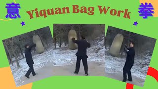 Yiquan Bag Work Training #martialarts #kungfu #yiquan