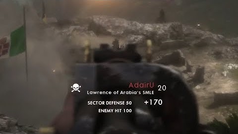 Sniper with no scope is amazing | Battlefield 1